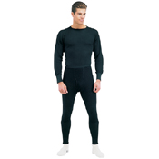 Yacht And Smith Mens Thermal Underwear Set In Gray Size 2xlarge