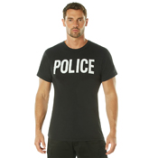 Mens 2-Sided Police T-Shirt