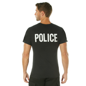 Mens 2-Sided Police T-Shirt