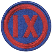 9Th Corps Patch