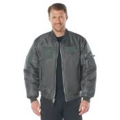 Ultra Force Mens MA-1 Flight Jacket with Patches