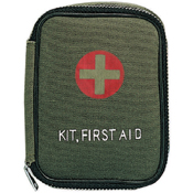Military Zipper First Aid Kit Pouch