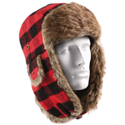 Plaid Fur Flyers Hat