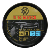 RWS R10 Match Competition 500pc Pellets - .177 Cal