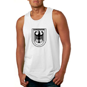 German Bundeswehr Custom White Printed Tank Top