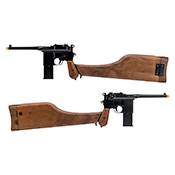 WE-Tech Faux Wood Blowback Airsoft Pistol