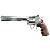 WG 6Mm 8 Inch CO2 Non Blowback Silver Airsoft Revolver