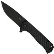 Zero Tolerance 0804CF DLC Coated Plain Edge Folding Blade Knife