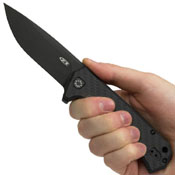 Zero Tolerance 0804CF DLC Coated Plain Edge Folding Blade Knife